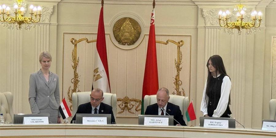 Egypt, Belarus sign cooperation protocol to boost bilateral trade

